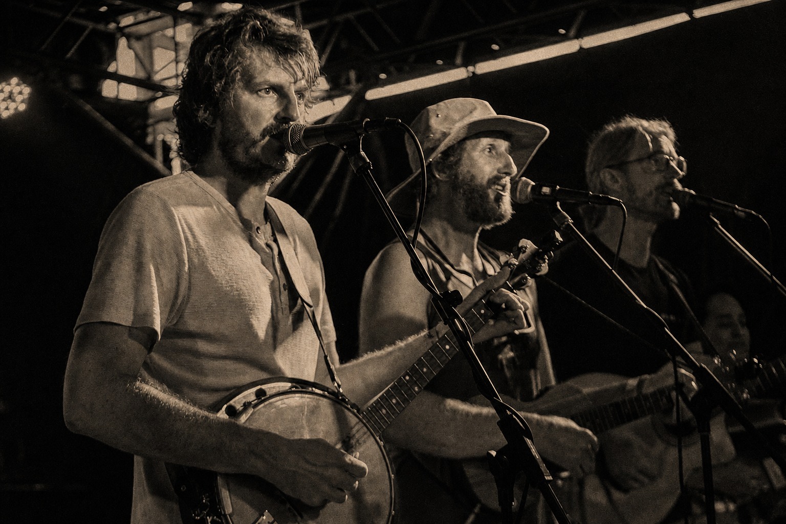 Band performing live at The Underground